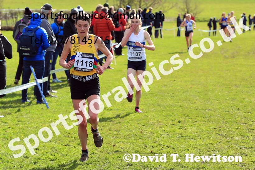 Senior Womens 2022 CAU Inter Counties Cross Country, Prestwold Hall, Loughborough.  Photo: David T. Hewitson/Sports for All Pics